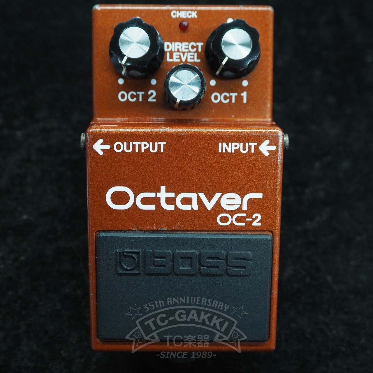 日本製　BOSS OC-2 オクターブエフェクター レビュー】BOSS OC-2 - あさぎベーススタジオ