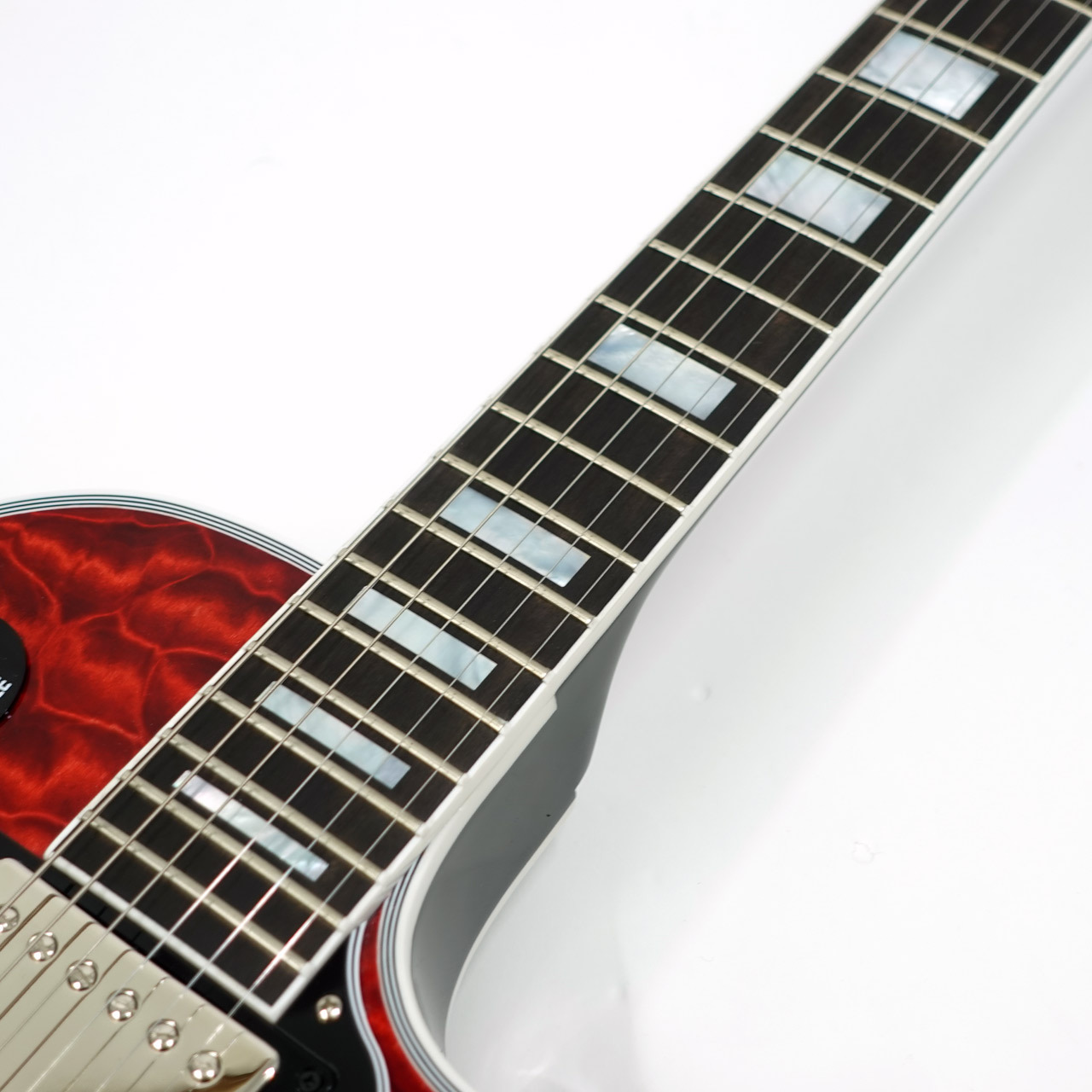 Gibson Custom Shop Les Paul Custom Quilt / Dark Rogue Fade Gloss