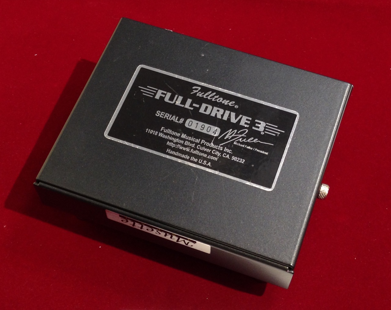 Fulltone Full Drive 3 中古 箱付 4月日まで送料無料 中古 送料無料 デジマートsale 楽器検索デジマート