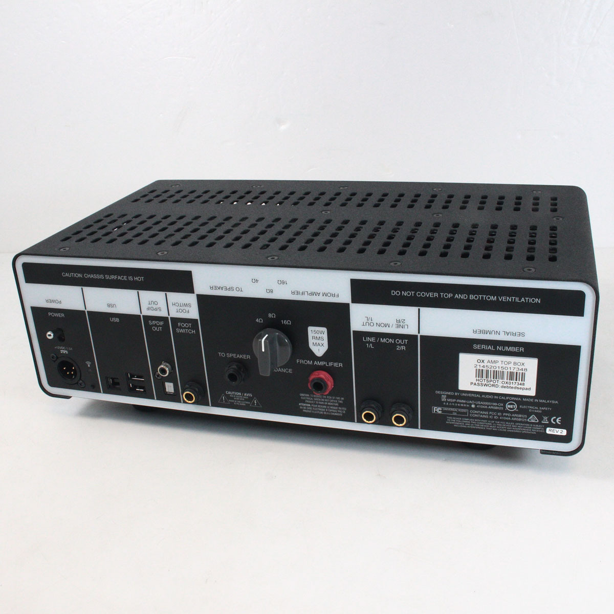 Universal Audio OX Amp Top Box 【渋谷店】（中古/送料無料）【楽器