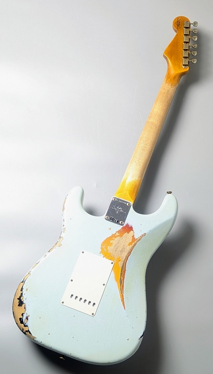 Fender Custom Shop 1960 Stratocaster Heavy Relic -Sonic Blue over