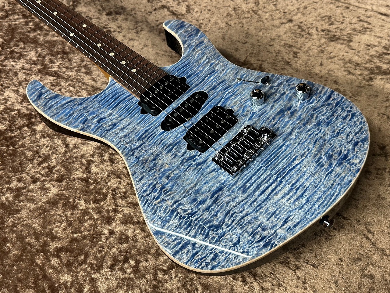 suhr J Series S6 Trans Blue Denim エレキギター suhr J Series S6 Trans Blue Denim エレキギター