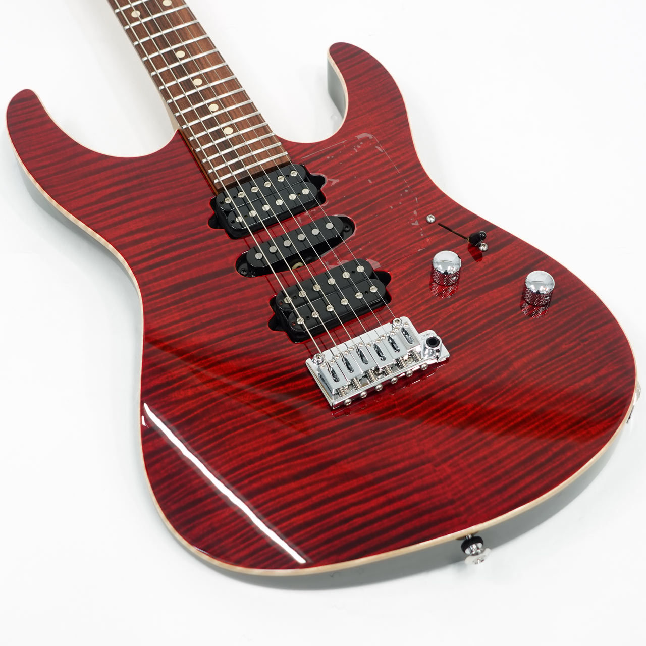 Suhr Modern Plus Chili Pepper Red / Roasted Maple（新品特価/送料