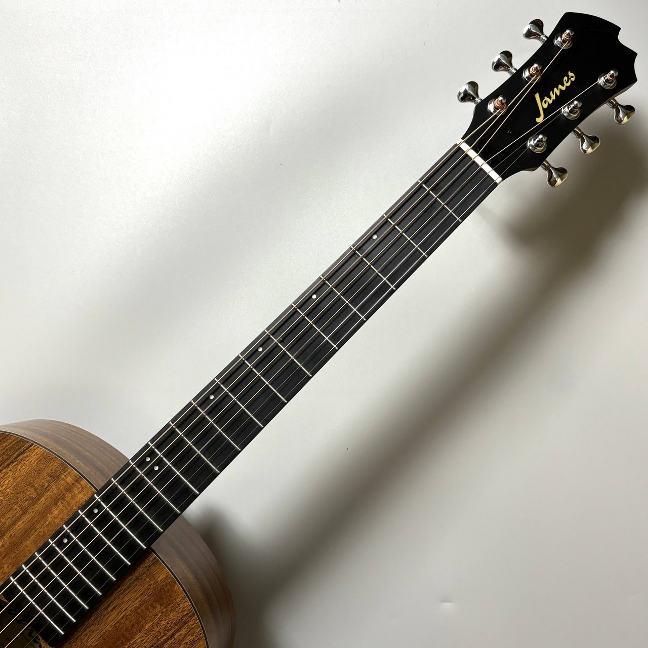 取引決まりました】James アコースティックギター ケース・弦付属