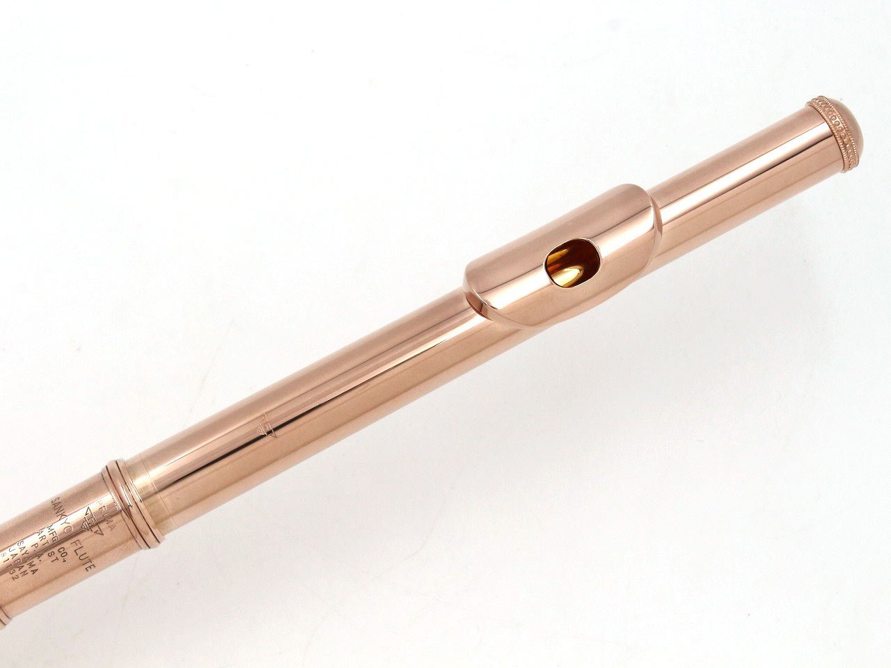 Sankyo 総銀製フルート ARTIST P.A. NEL CC PGP 全タンポ交換