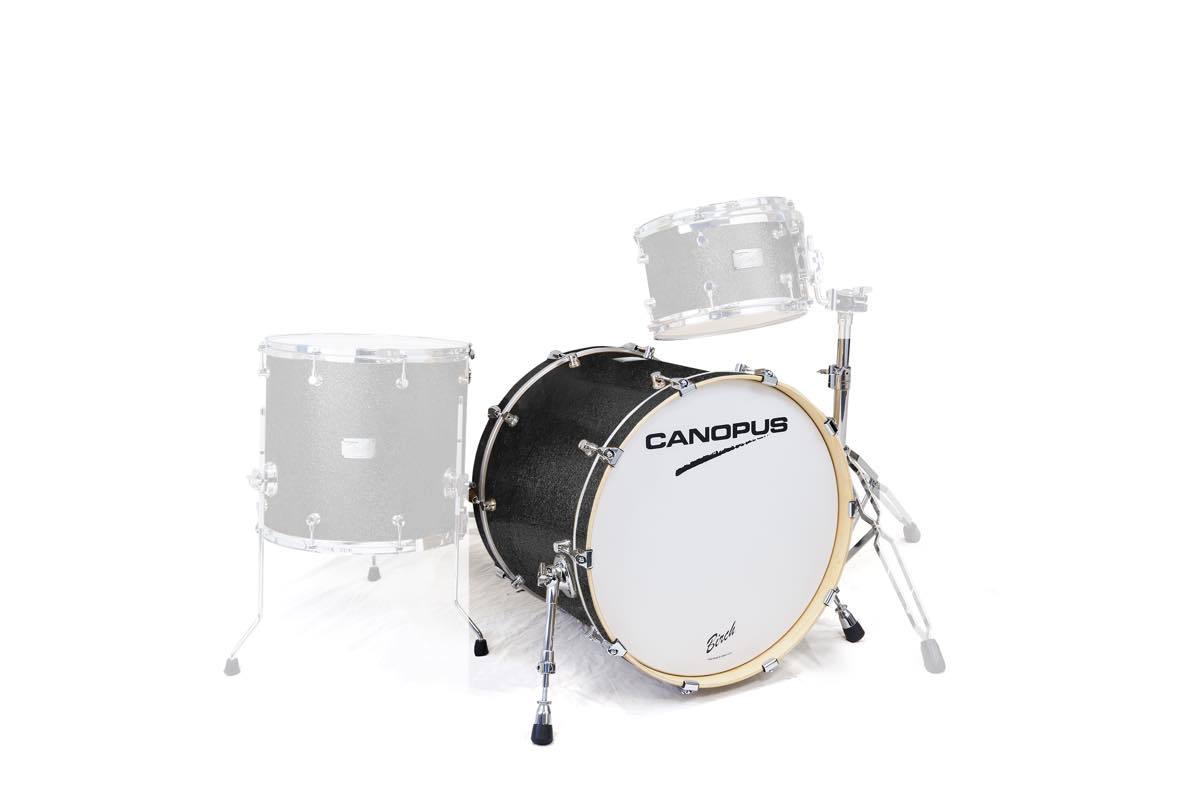 canopus CANOPUS Birch 16x20 BD Black Spkl. Wrap（新品/送料無料