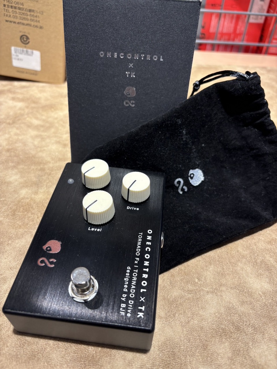 ONE CONTROL TORNADO Drive BrassTK 凛として時雨 One Control TORNADO Fx TORNADO Drive Aluminium / Brass｜TK氏