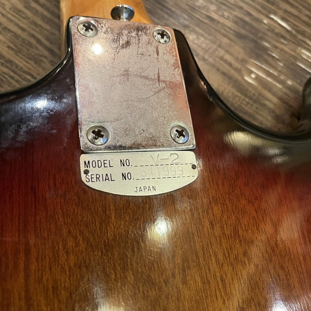 Teisco V-2 Mosrite Type 1960年代 ビザールギター Electric Guitar