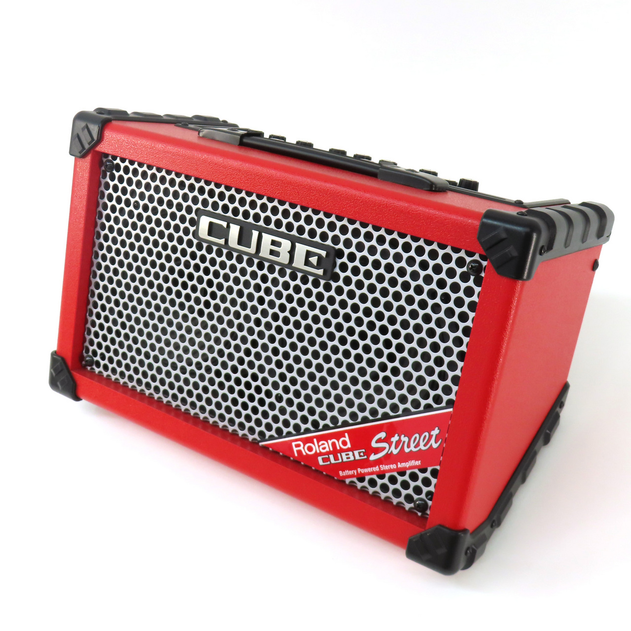 Roland CUBE Street CUBE-ST-R レッド（送料込） ROLAND ( ローランド ) CUBE Street Red ポータブルギターアンプ