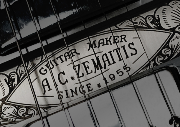 Zemaitis METAL FRONT MFG-AC-24 Aces & Eights Black【Made in Japan