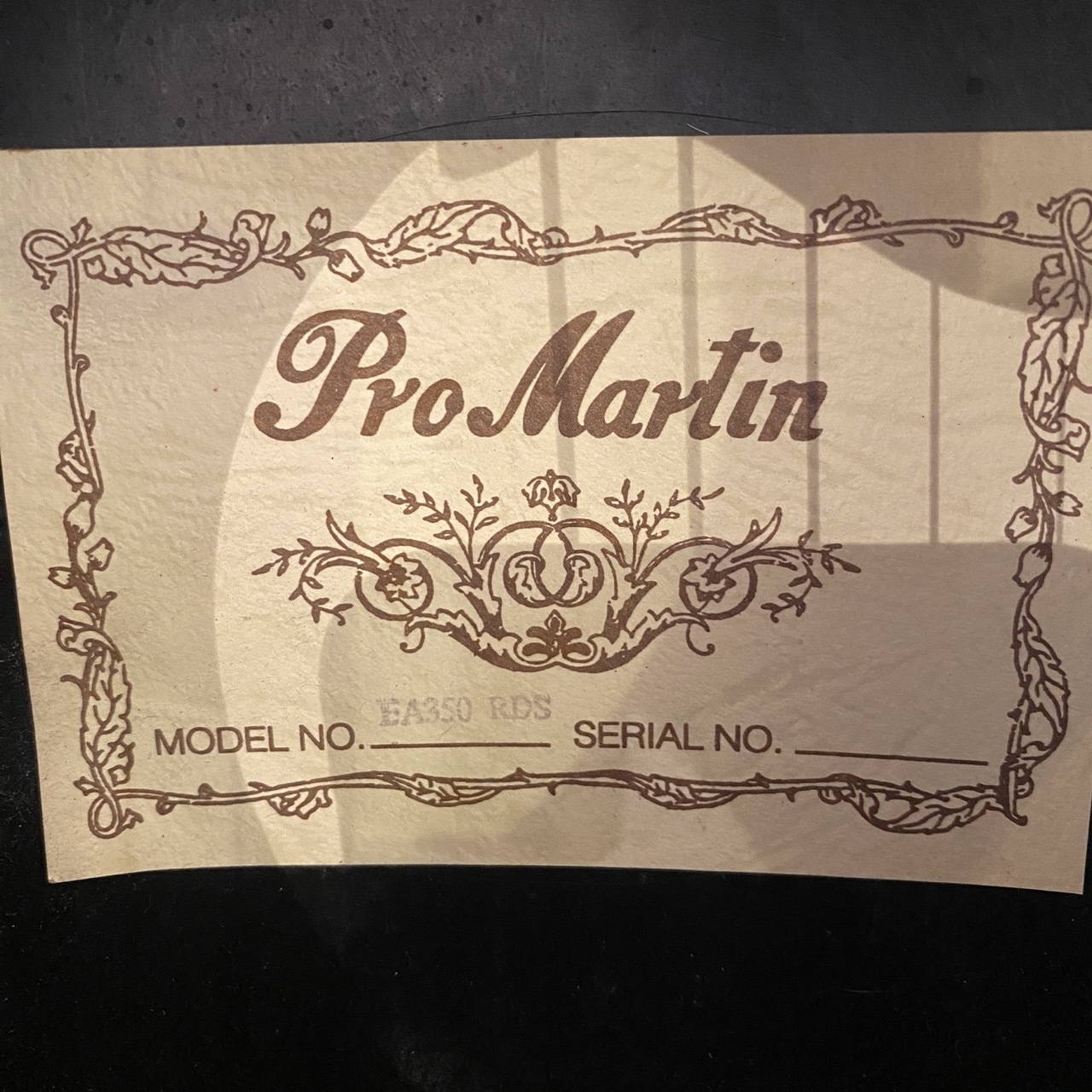 Pro Martin EA350 RDS Acoustic Guitar （中古/送料無料）【楽器検索