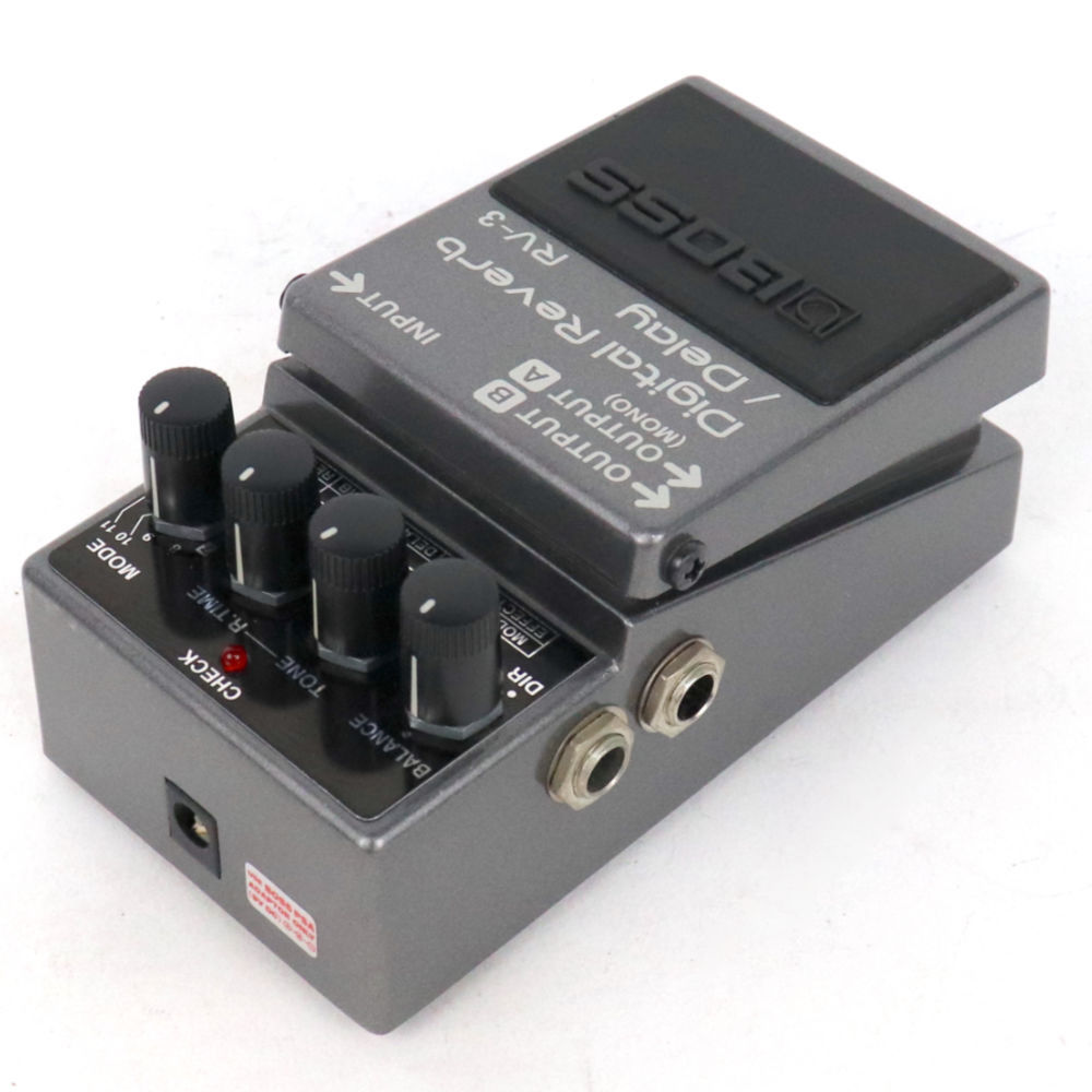 BOSS 【中古】 デジタルリバーブ ディレイ エフェクター BOSS RV-3