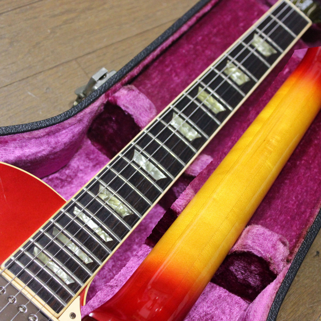 ビンテージギター！レスポールスタンダード タバコサンバースト！激鳴り！激しぶ！ レスポールスタンダードタバコサンバーストジャンク再生品グレゴ