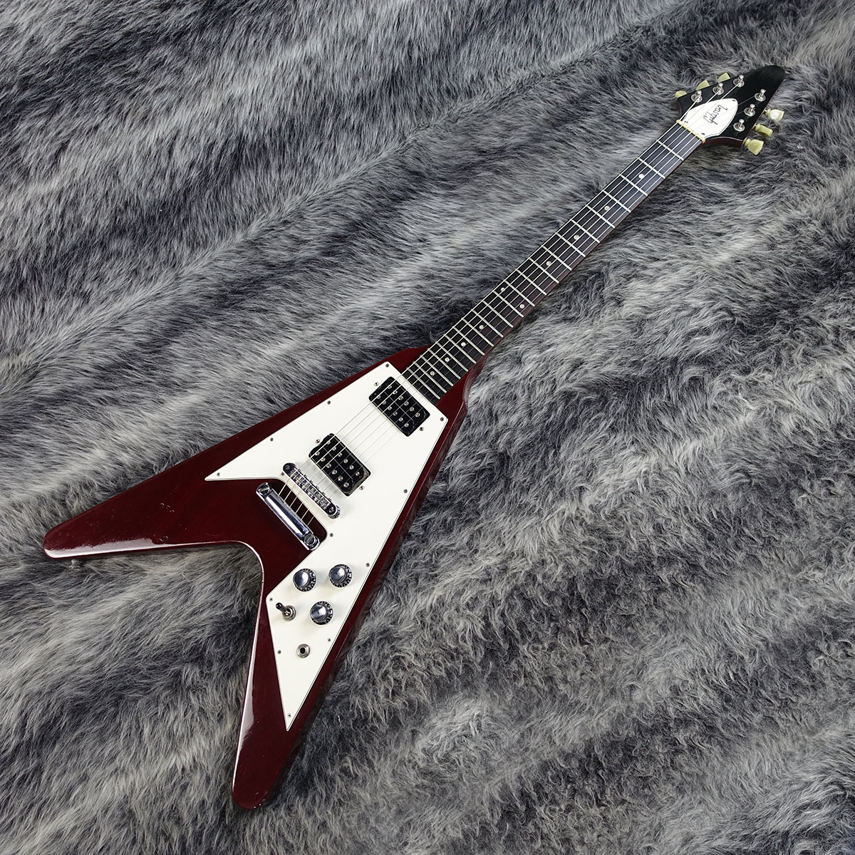 ギブソン　フライングV　９３年製 Gibson USA 1993年製 Flying V'67 Black USED 良好 - Teenarama