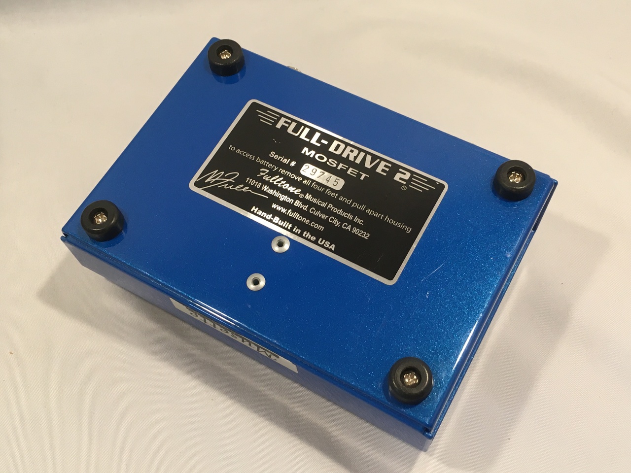 Fulltone Full Drive 2 Mosfet（中古/送料無料）【楽器検索デジマート】