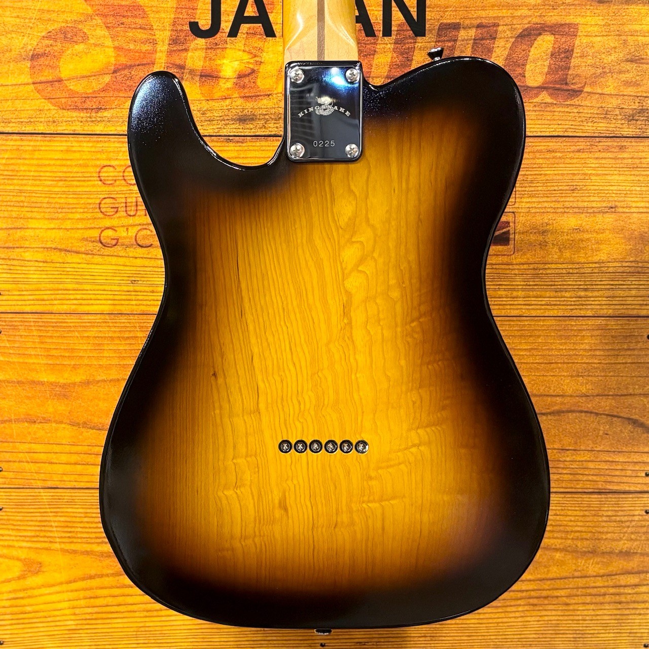 KING SNAKE Okie Dokie T 2 Tone Sunburst #0225 ≒3.44kg【極音モデル