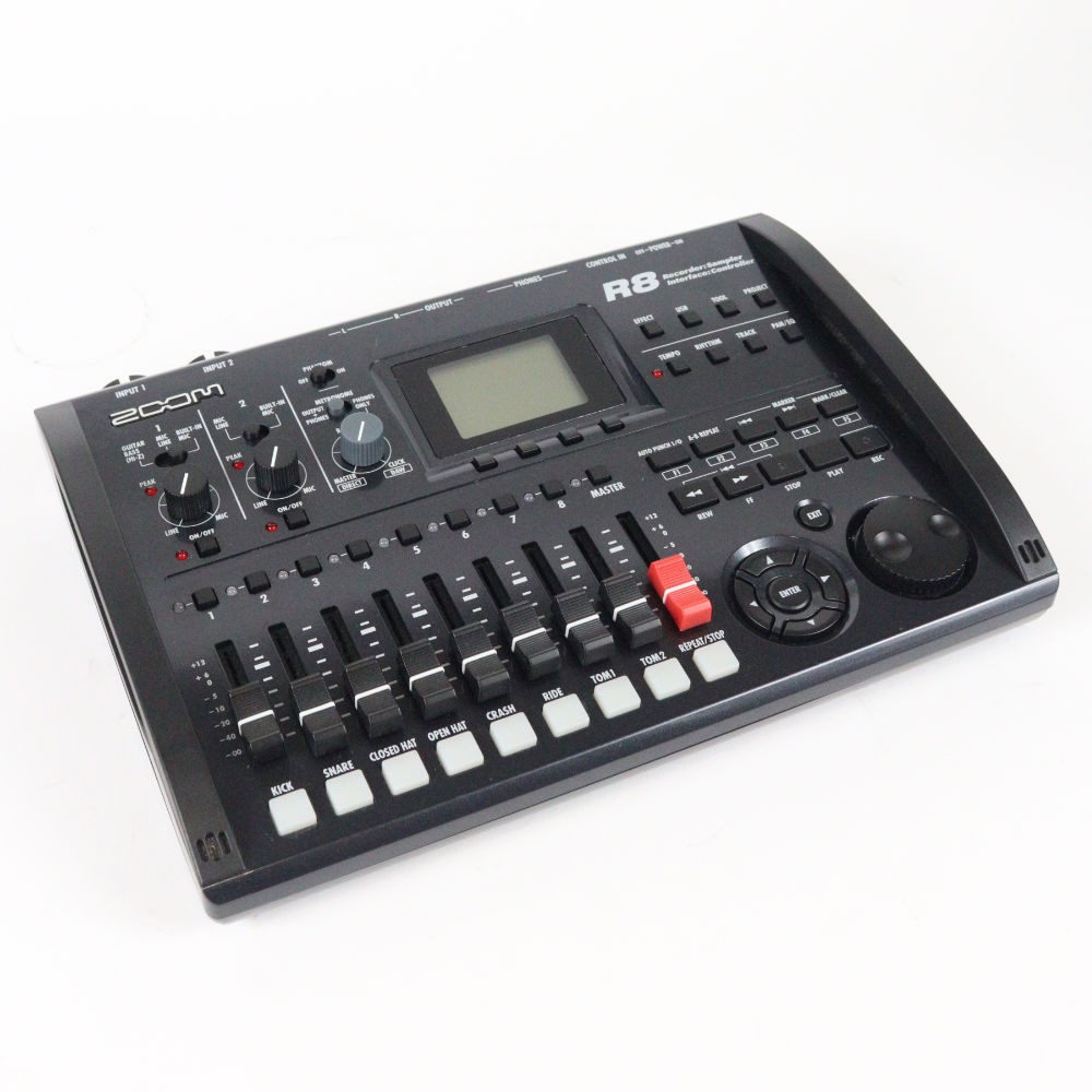 ZOOM R8 レコーダー・インターフェース・コントローラー(中古品) 中古】ZOOM ズーム / R8 Recorder Sampler Interface Controller