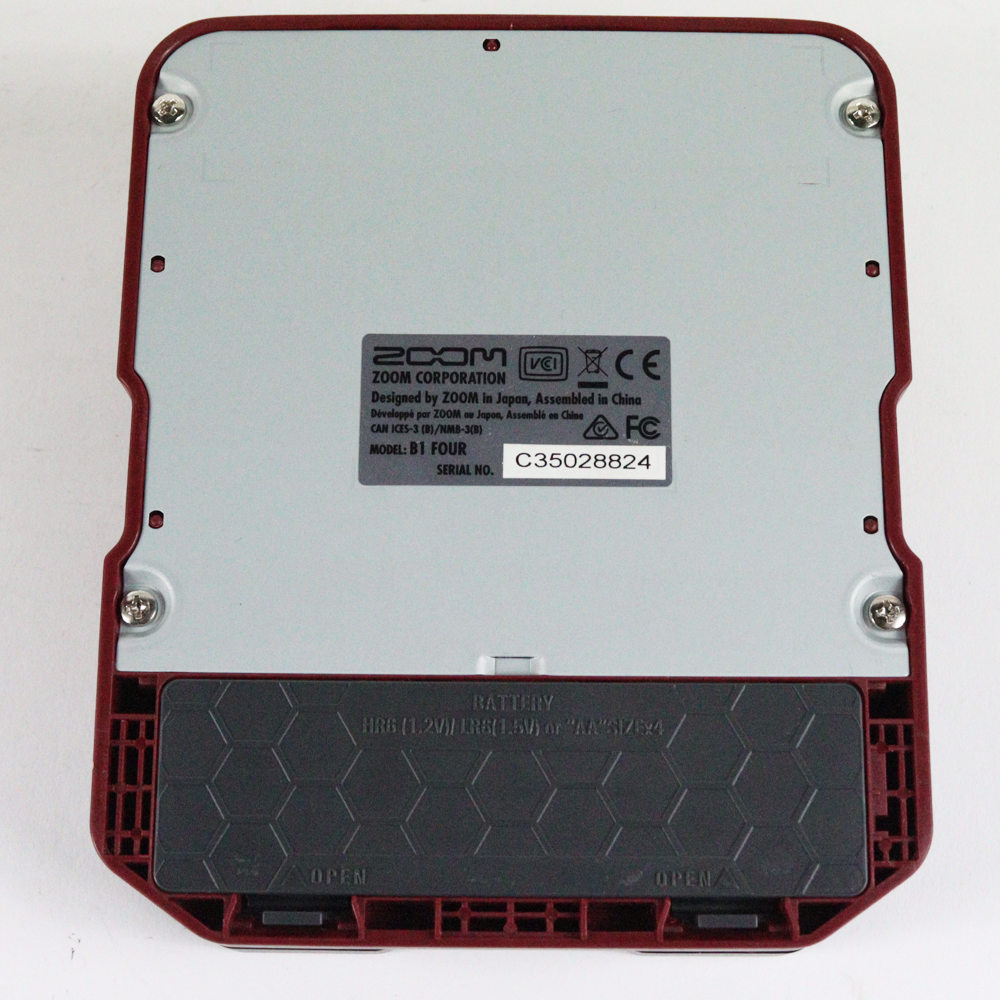 ZOOM 【中古】 ベースマルチエフェクター ZOOM B1 FOUR（中古/送料無料