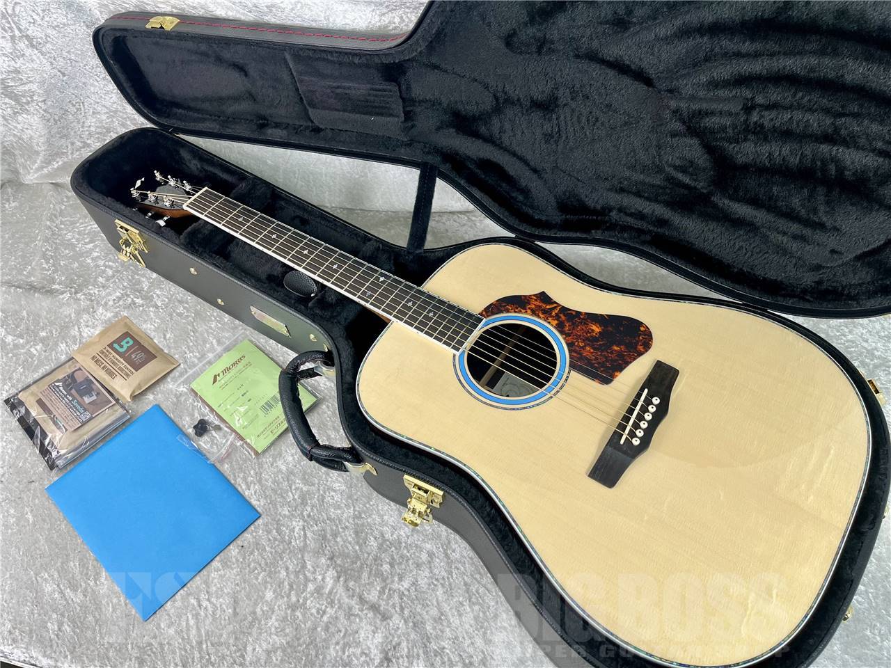 【激レア/サイン入り】Morris アコースティックギター 本体+付属品あり Morris M-AH (青木陽菜氏シグネチャーモデル/初回入荷分)（新品/送料