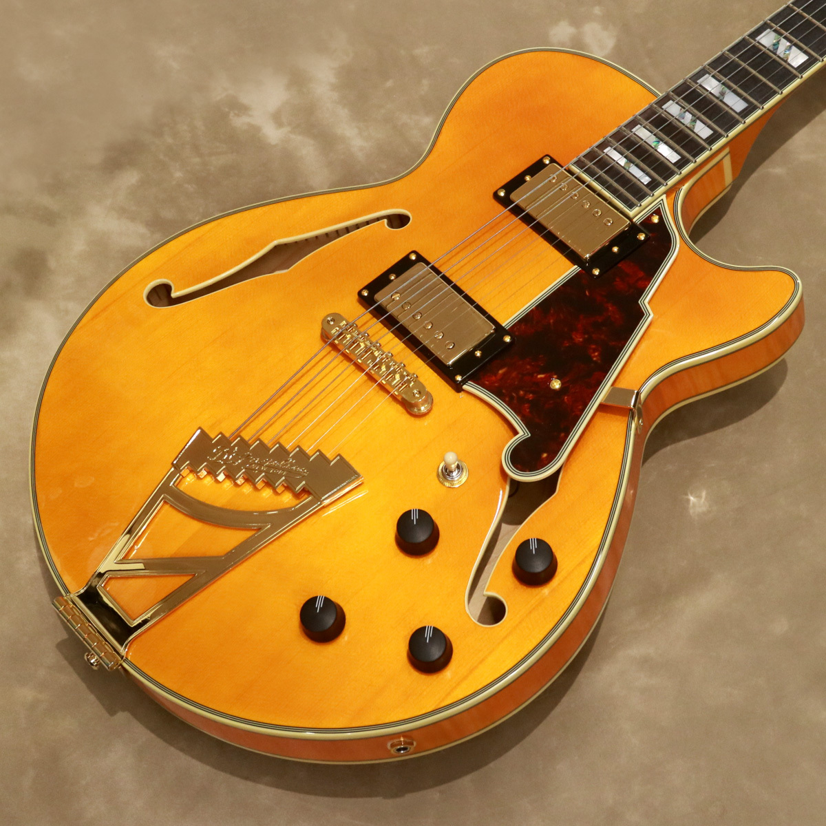 D'Angelico Excel Series Excel SS, Vintage Natural（新品/送料
