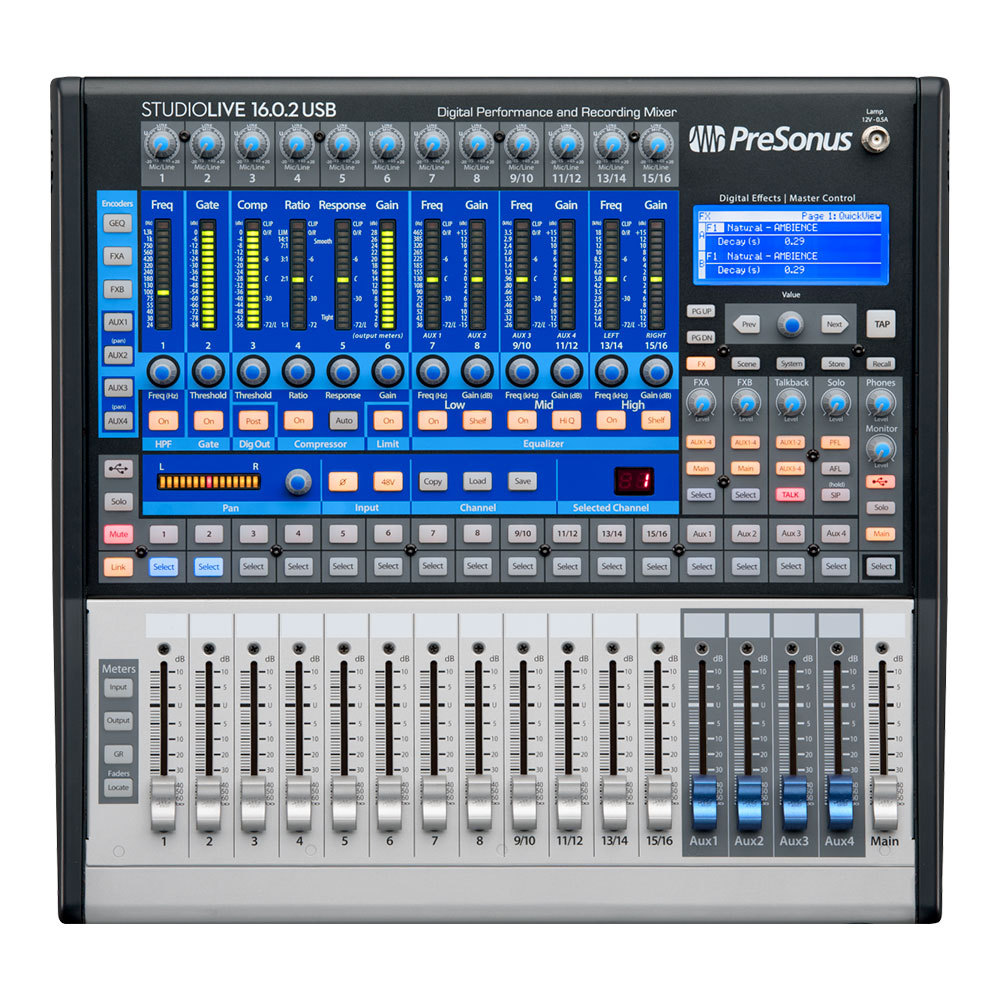 PRESONUS STUDIOLIVE16.0.2　デジタルミキサー　プレソナス PreSonus PreSonus プレソナス StudioLive 16.0.2 USB Digital Console
