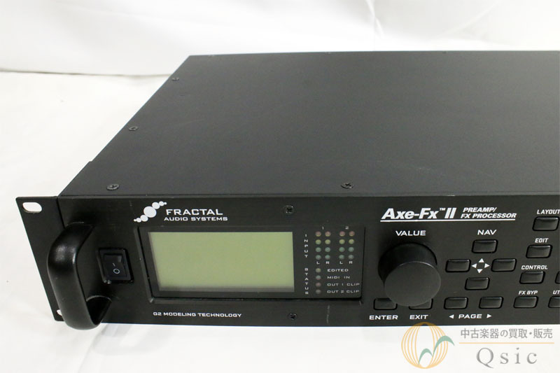 【最終値下】Fractal Audio Axe-FX II MarkII Fractal Audio Axe FX II Mark II Effect Rack Used from JAPAN