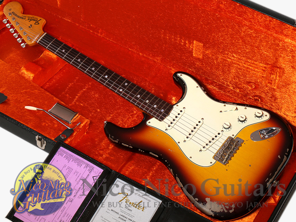 Fender Custom Shop 2023 Michael Landau 1968 Stratocaster Relic