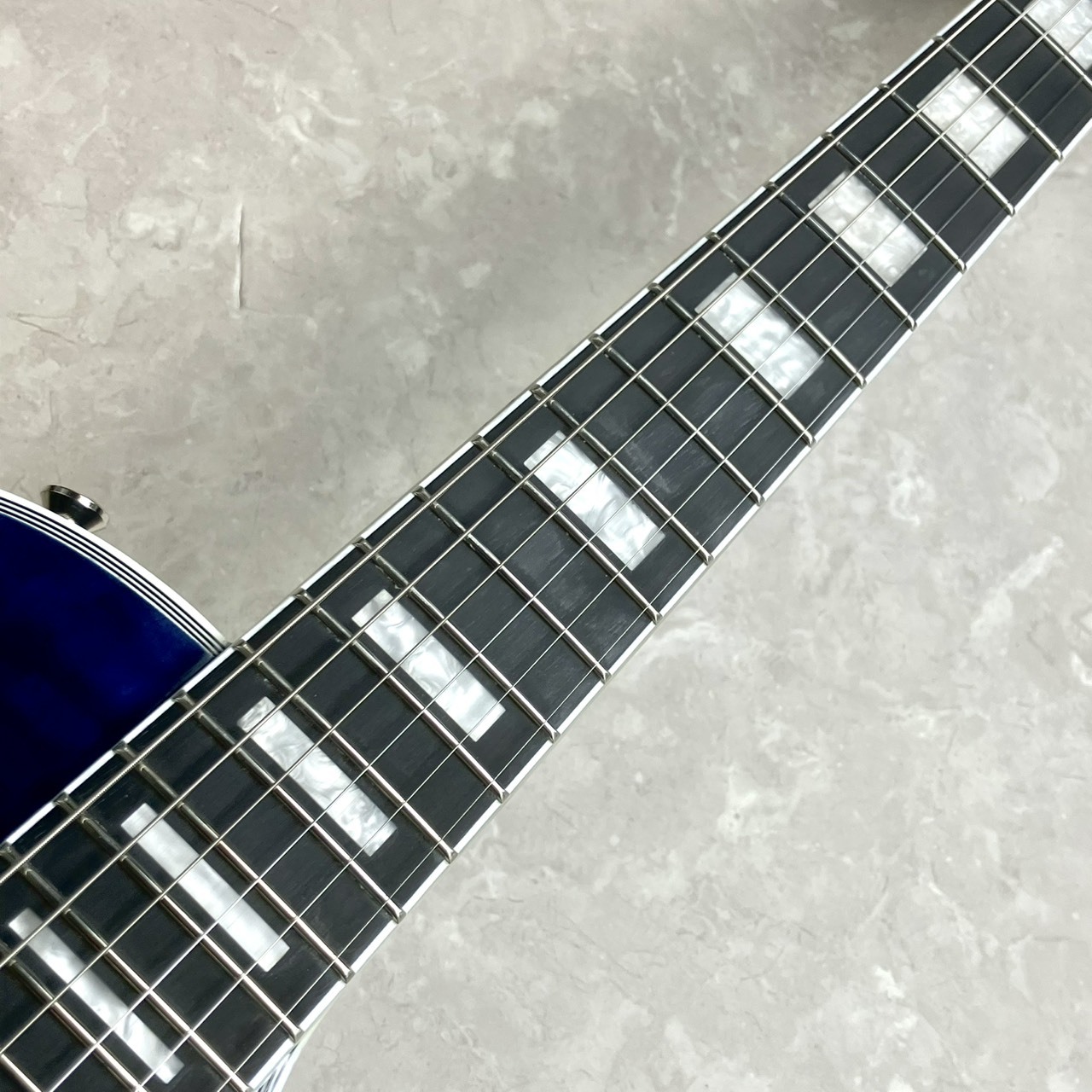 Epiphone Les Paul Custom Quilt Viper Blue (バイパーブルー) エレキ
