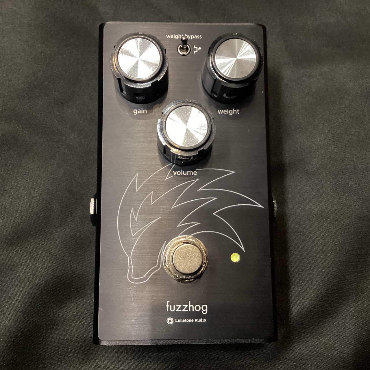 Limetone Audio fuzzhog proto(ライムトーンオーディオ、ファズ