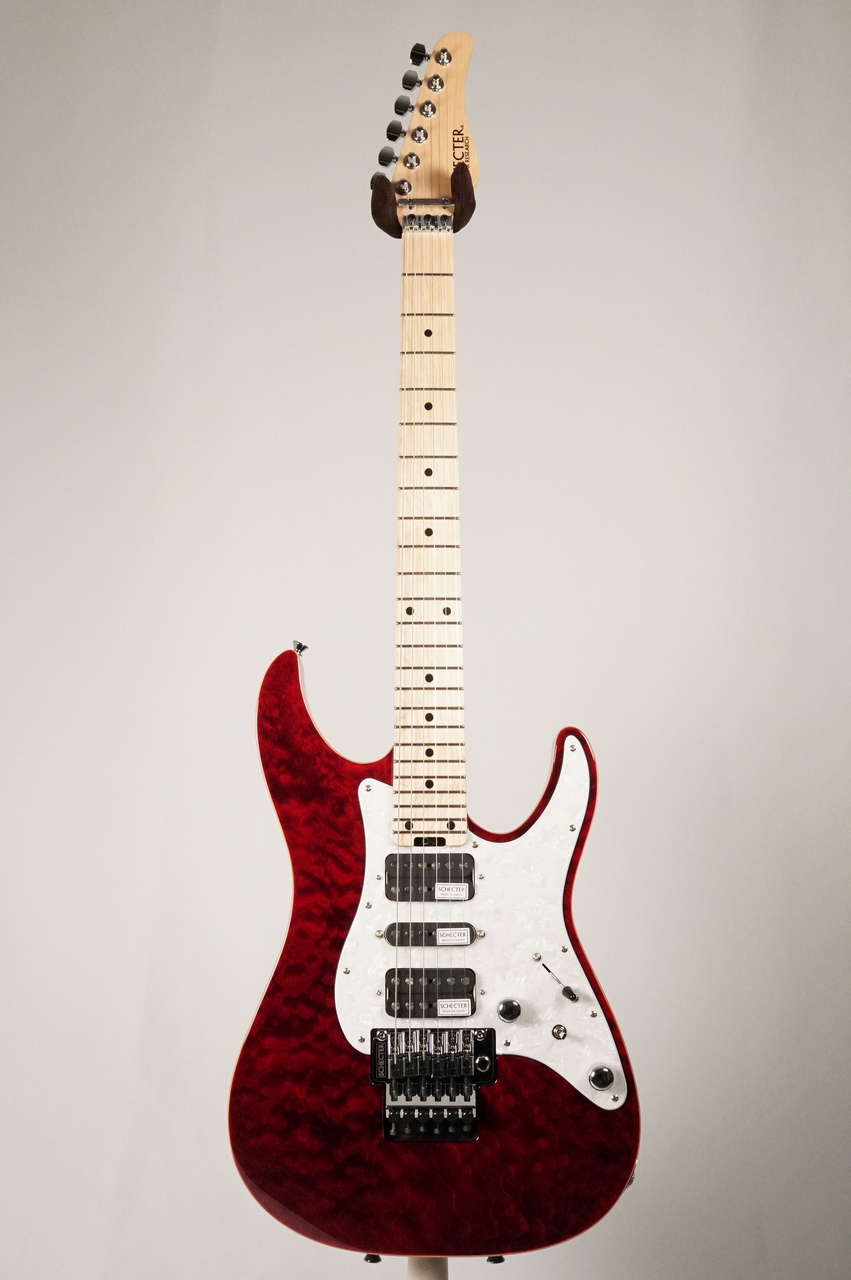 SCHECTER 【良杢!!】SCHECTER SD-2-24-AL -See-thru Red-《NEW》（新品