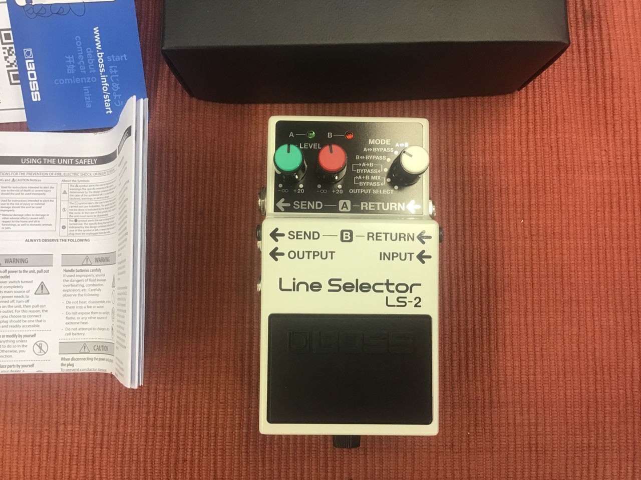 boss ls-2 美品　送料無料 BOSS LS-2 Line Selector｜ミュージックランドKEY