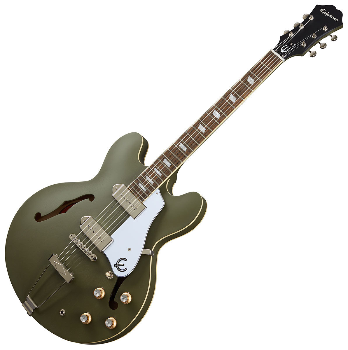 Epiphone Casino Worn Olive Drab フルアコギター カジノ（新品/送料