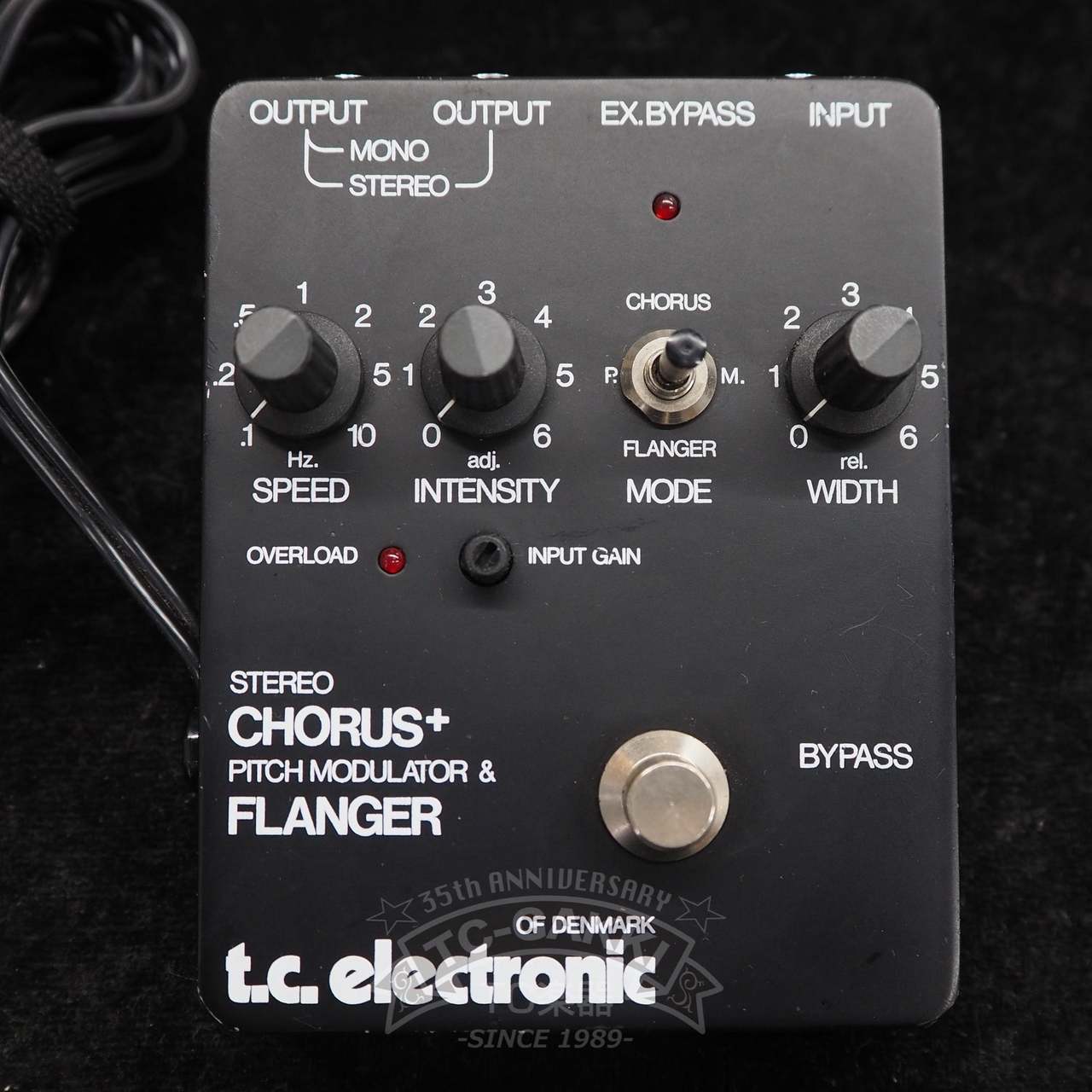 tc electronic STEREO CHORUS+ PITCH MODULATOR & FLANGER (SCF