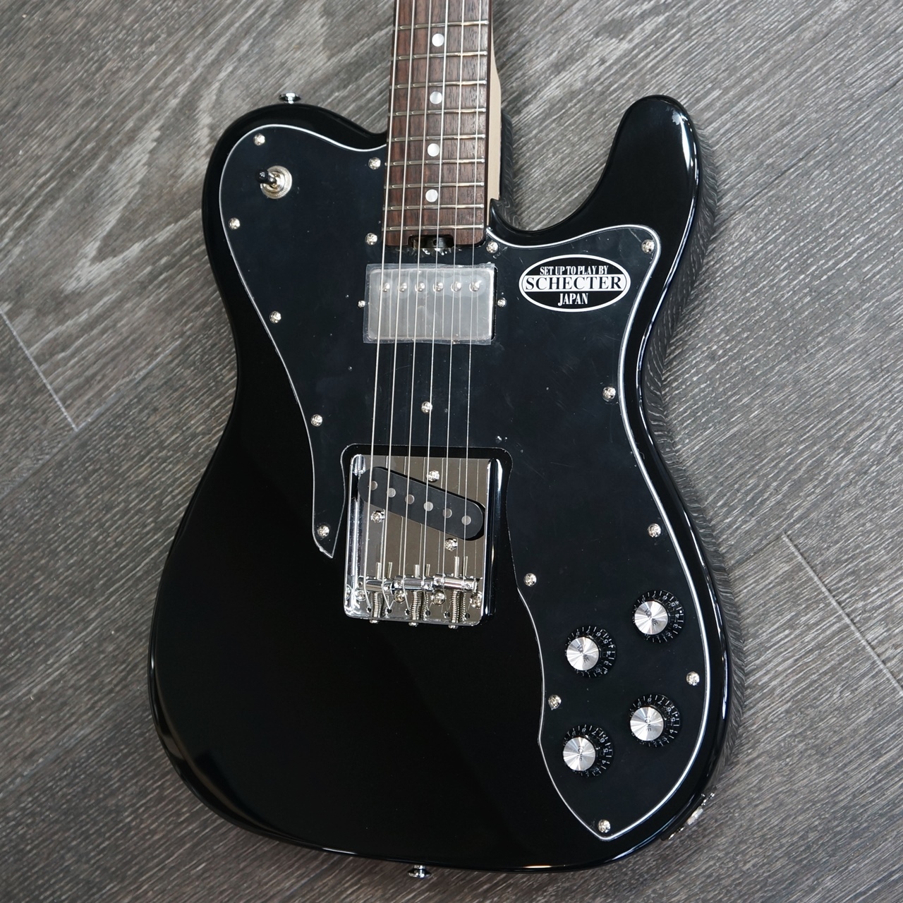 SCHECTER OL-PT-CTM-BPG BLK/R（新品）【楽器検索デジマート】