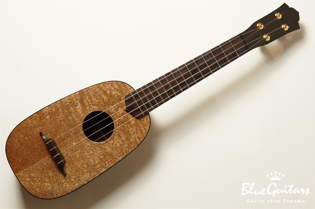 da h ukulele concert 14f pineapple - Hawaiian Mango TOP / Ovangkol