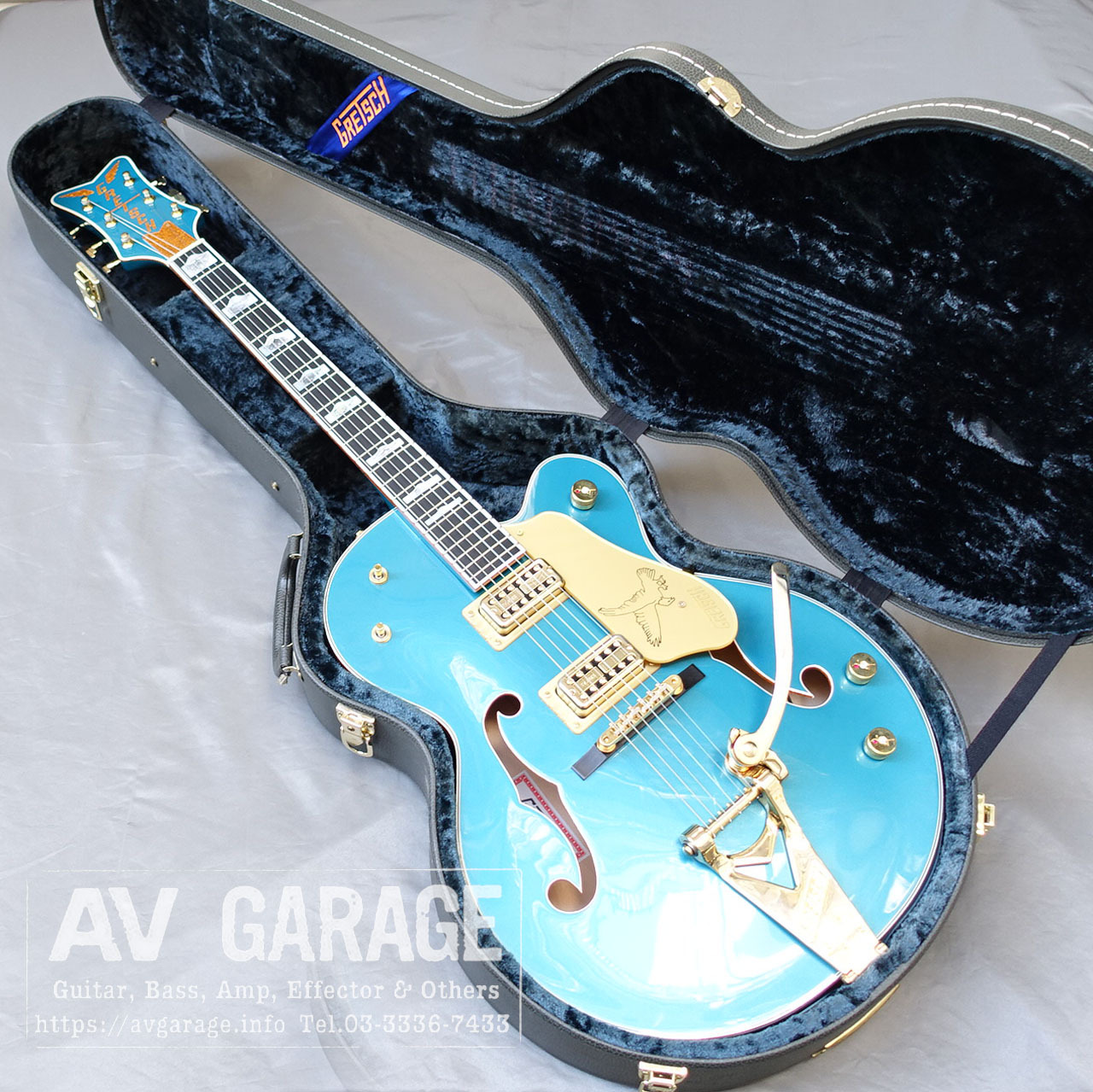 GRETSCH G6136TTV-FSR OCT JR グレッチ ファルコンjr Used Gretsch G6136TTV-FSR OCT JR Falcon Ocean Turquoise 2014