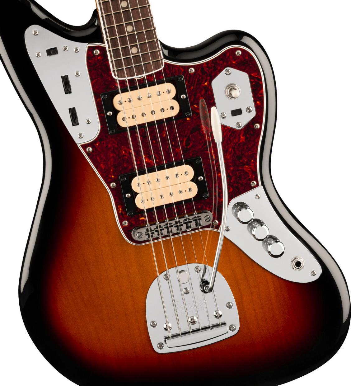 Fender Kurt Cobain Jaguar, Rosewood Fingerboard / 3-Color Sunburst