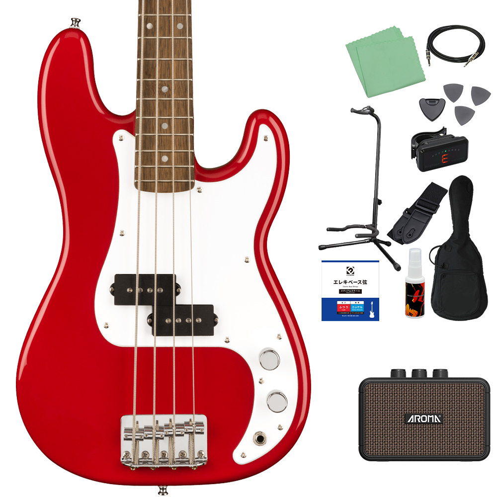 Squier by Fender Mini Precision Bass ベース 初心者12点セット