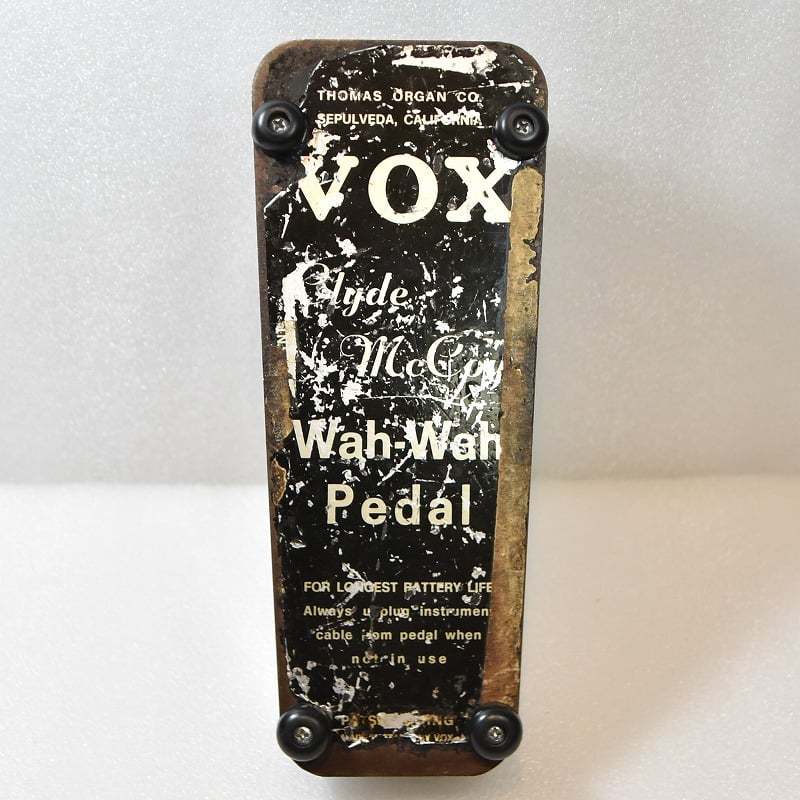 【VOX】 CLYDE McCOY Wah ヴィンテージ ワウ VOX 【VINTAGE】Clyde McCoy Wah-Wah Pedal 