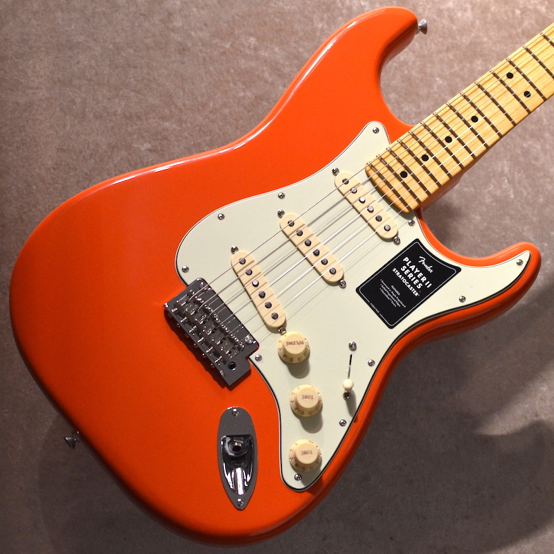 Fender Player II Stratocaster Maple Fingerboard ～Rallye Orange