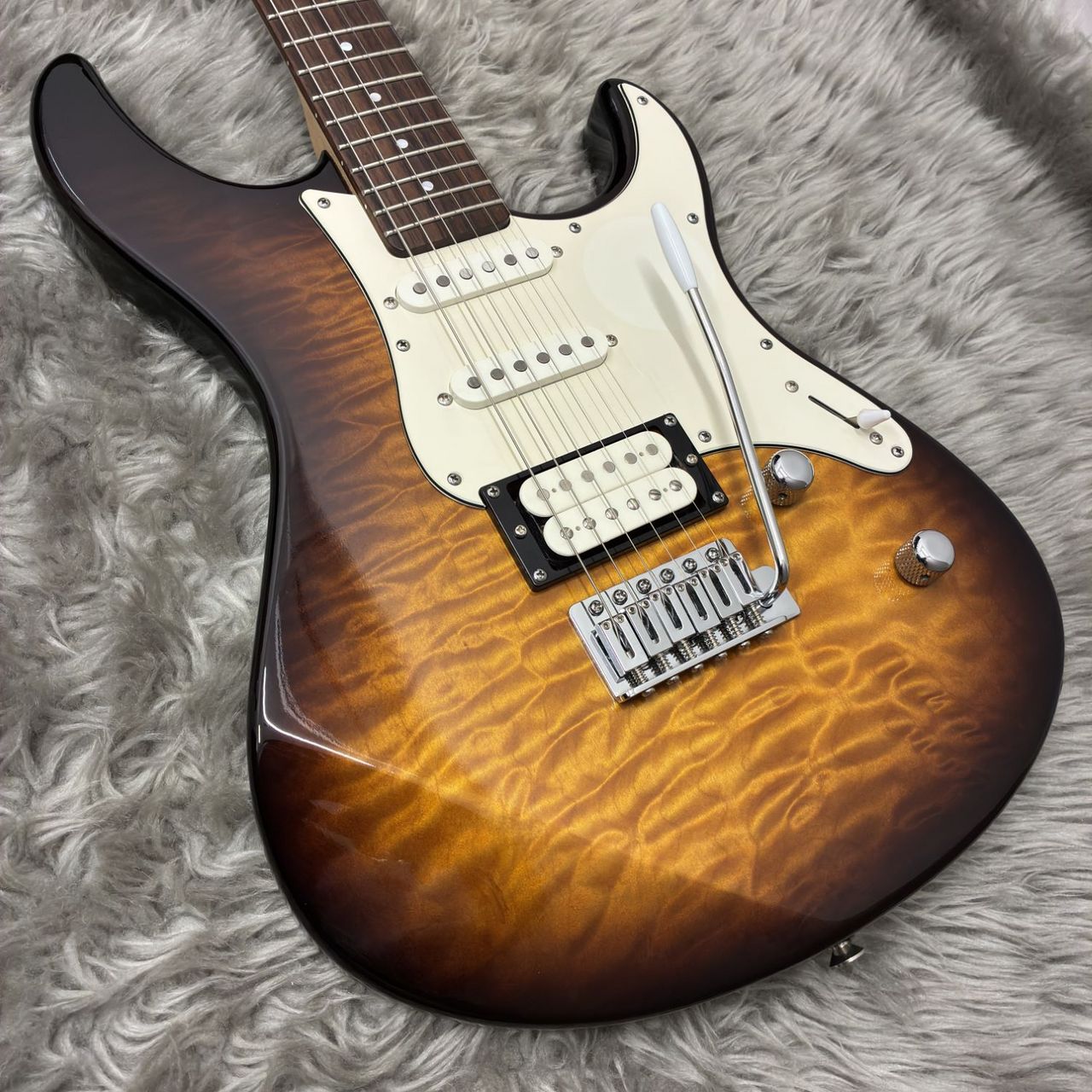 YAMAHA 【中古】PACIFICA212VQM TBS エレキギター タバコブラウンサン