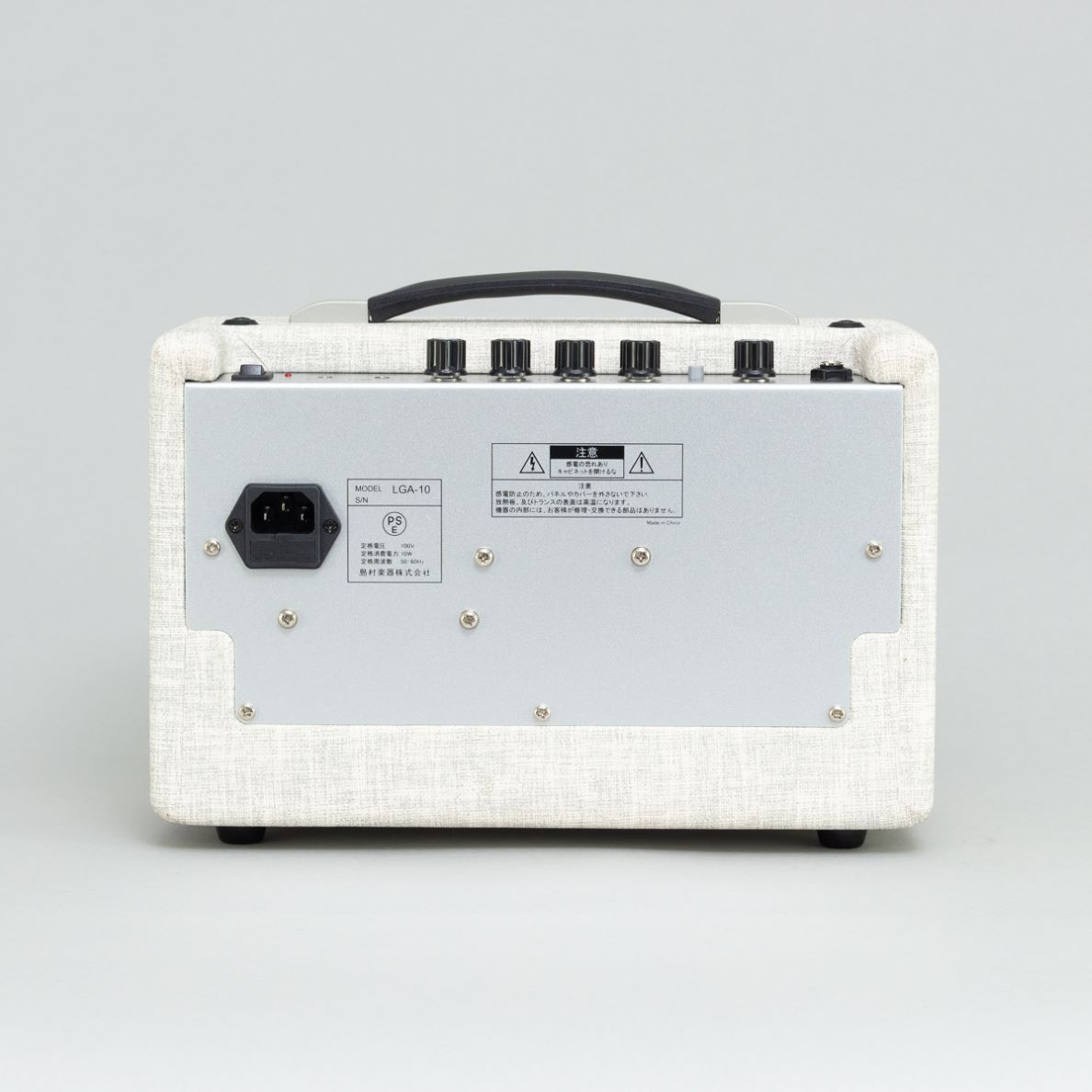 Louis LGA-10 Milkey White ギターアンプ 10W 幅30cm 高さ14cm 