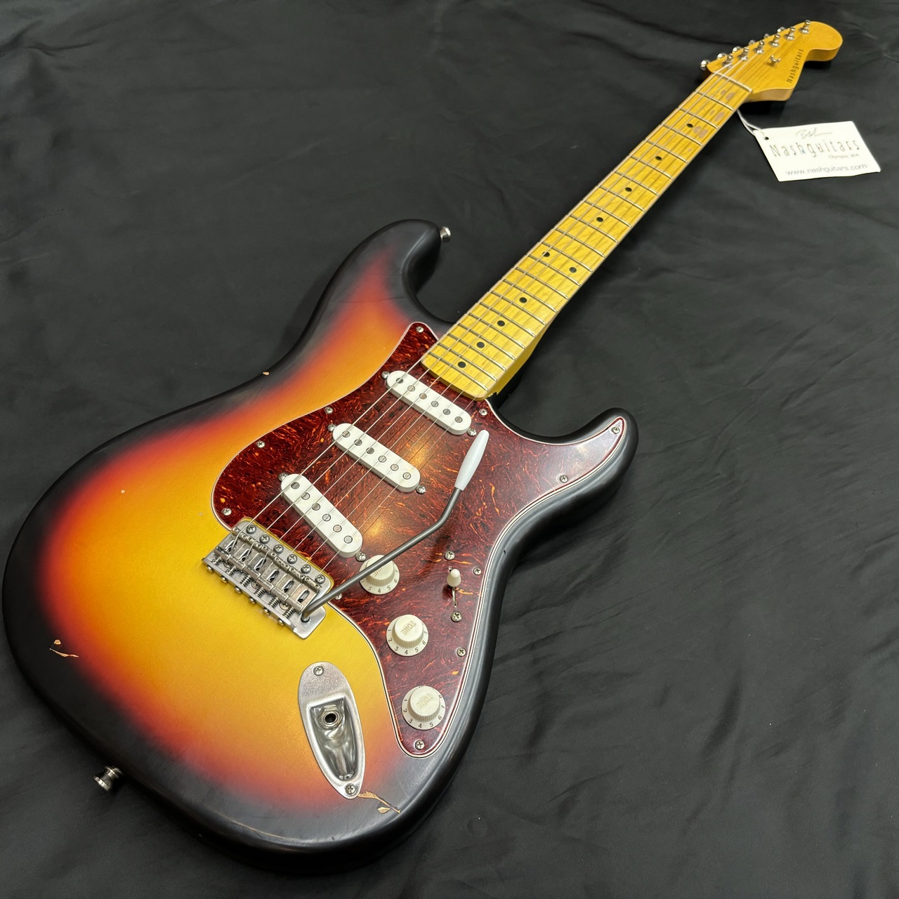 Nash Guitars S-63/3Tone Burst/Maple/Alder/AM-903 (ナッシュ