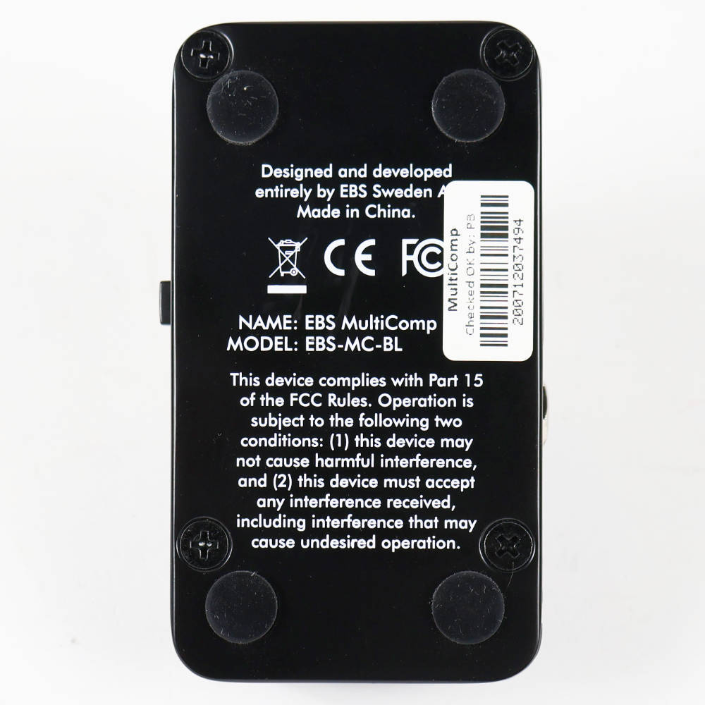 値下げ！コンプレッサー EBS MULTI COMP ベースエフェクター中古 EBS 【中古】コンプレッサー エフェクター EBS MULTI COMP