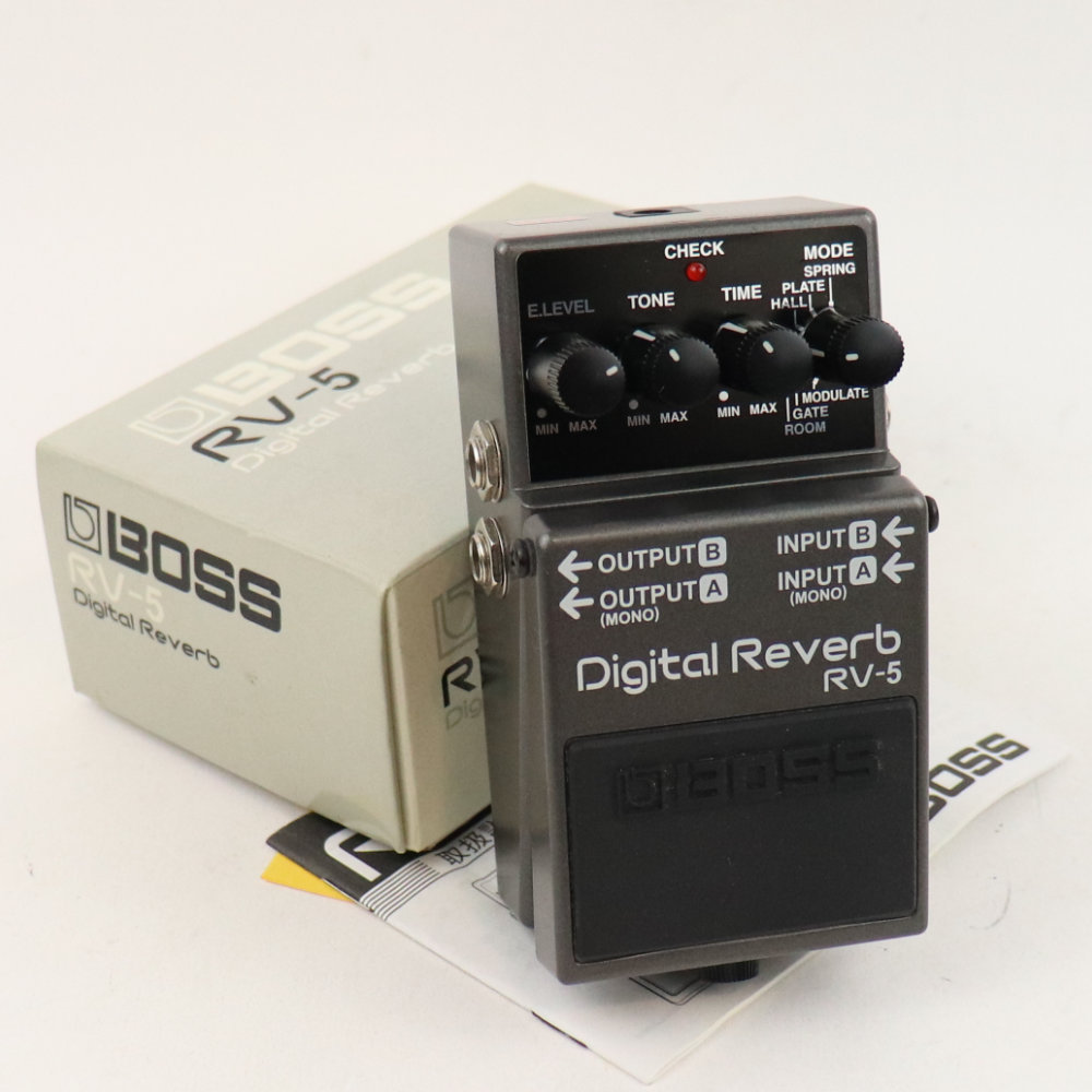 BOSS 【中古】デジタルリバーブ エフェクター BOSS RV-5 Digital Reverb ボス リヴァーブ エフェクター