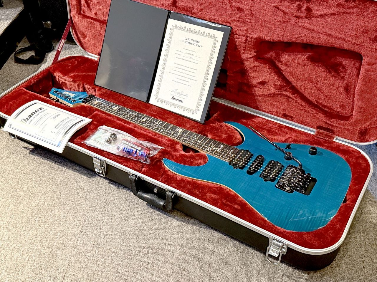 Ibanez J.Custom RG8570Z Chrysocolla (CRA)（中古）【楽器検索
