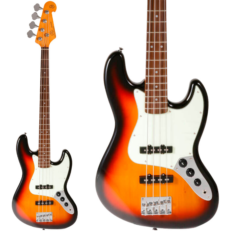 SX SJB62PRO/3TS エレキベース ジャズベースタイプ USAアルダー