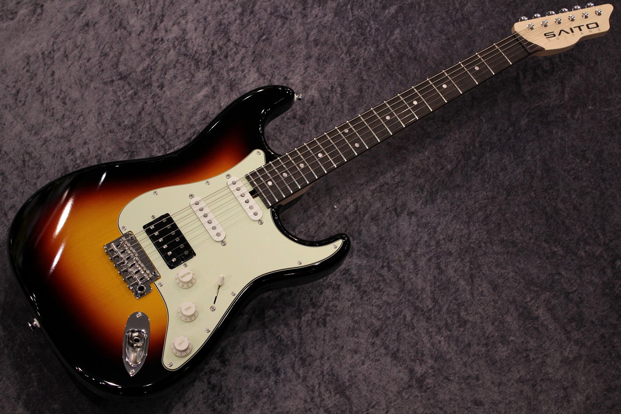 SAITO GUITARS S-622CS Heritage -3Tone Burst- #252988【新シリーズ