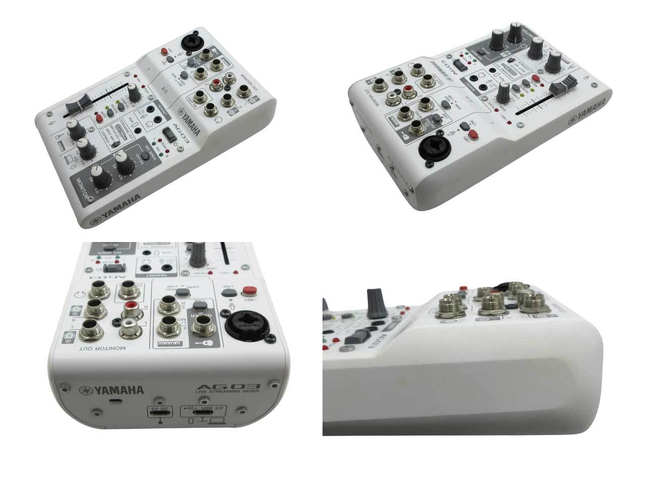 楽器・機材 【新品】 YAMAHA AG03 MK2 ミキサー インターフェース