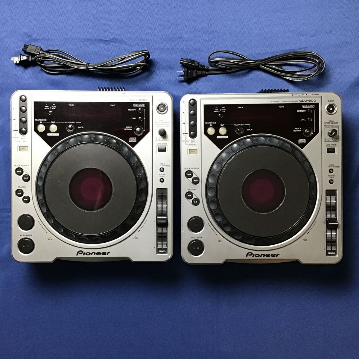 CDJ-800MK2 ×2台 721 pioneer CDJ-800mk2 2台セット Pioneer CDJ-800MK2 2